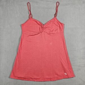 Y2K Abercrombie & Fitch Cami Top Sz Small Babydoll Coquette Pink Preppy FLAWED